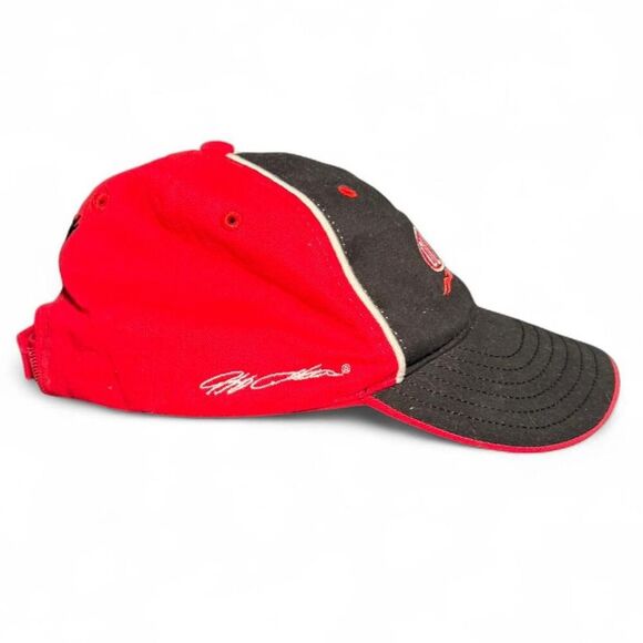 #24 Jeff Gordon DuPont Motorsports Black and red adjustable NASCAR baseball cap - Picture 3 of 7